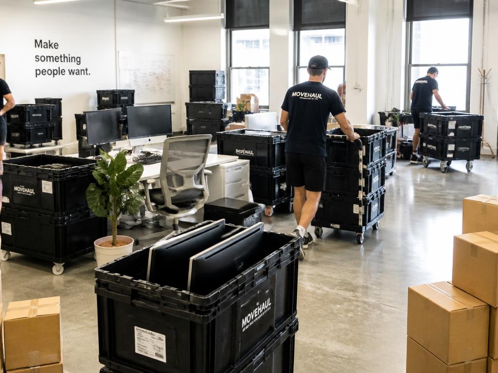 Office Relocation — 15-Desk Startup, Shoreditch